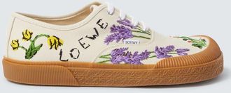 Loewe Sneakers Terra Vulca in canvas con ricamo