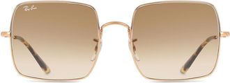 Ray-Ban RB1971 Square 920251 Womens Sunglasses Gold Size 54