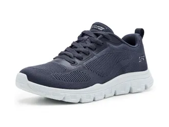 Skechers Womens Bobs B Lite Sneaker, Dark Navy, 8.5