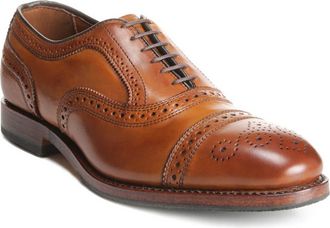 Allen Edmonds Strand Cap Toe Oxford in Walnut at Nordstrom, Size 10.5