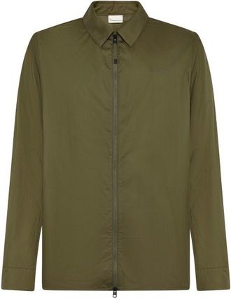 Knowledge Cotton Apparel Vent Ripstop 90 Overshirt Freizeitjacke f&uuml;r Herren | oliv