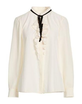 Frame Denim VELVET TIE RUFFLE BLOUSE