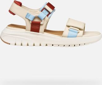 Geox Flextride S Woman Papyrus/crystal, Size: 35