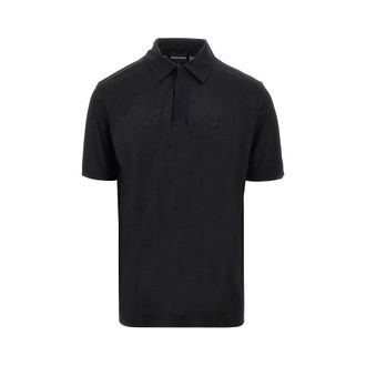 Emporio Armani Wool jersey polo shirt Man XXL