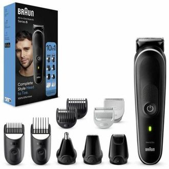 Braun BodyGroomer MGK5440 Regolabarba Senza Fili Nero
