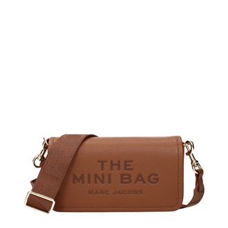 Marc Jacobs Umh&auml;ngetasche The Mini Bag Damen Leder Braun/Argan&ouml;l