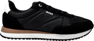 HUGO BOSS Mens Kai Runn Trainers in Black - Size UK 10