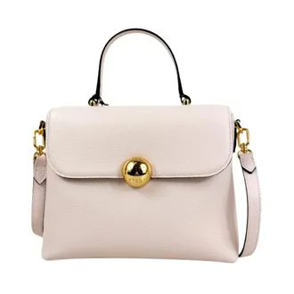 Furla Handbags, female, Pink, Size: ONE SIZE Moonlight S Top Handle Bag