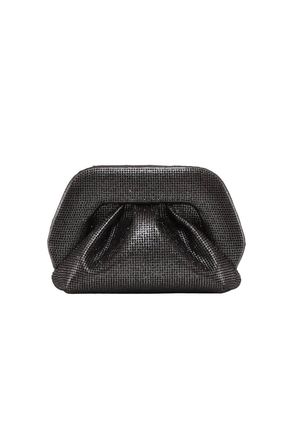 Themoir&egrave; Womens Gea Strass Clutch Bag In Black