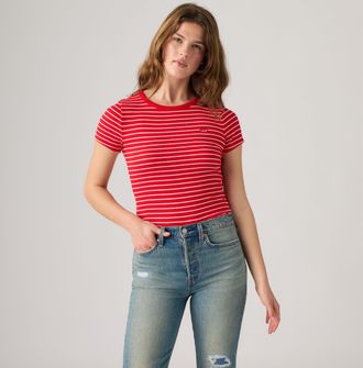 Levi's Hayes Tee - Womens - XL - Red
