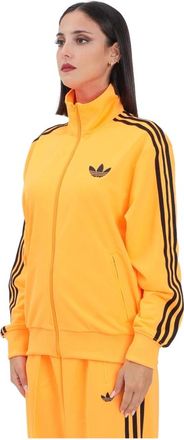 adidas Dames, Sweatshirts & Hoodies, Oranje, Maat: XS Poliester