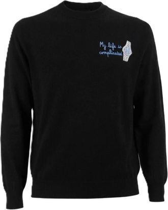 MC2 Saint Barth Maglione girocollo Heron Light - - Knitwear - Uomo - Nero - XL