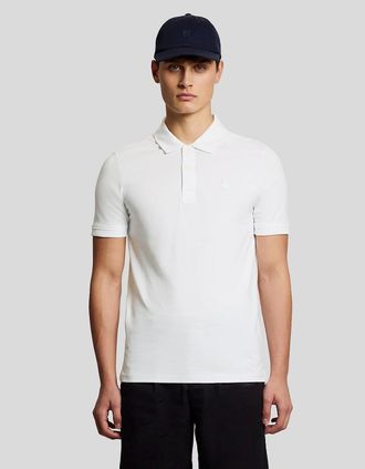 Lyle & Scott Lyle And Scott Mens Pintuck Cuff Polo Shirt - White - Size: 38