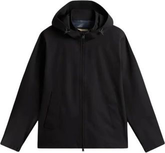 Woolrich Jassen, Heren, Zwart, L, Soft Shell Pacific Jacket