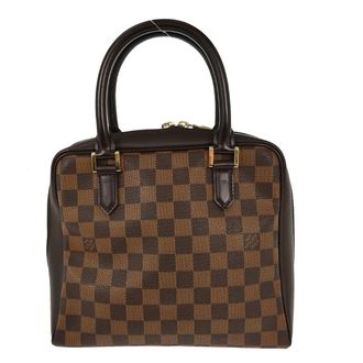 Louis Vuitton Brera Handbag Damier Brown Canvas Handbag (Pre-Owned)
