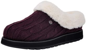 Skechers BOBS from Womens Keepsakes Ice Angel Slipper, Wine 6.5 M US
