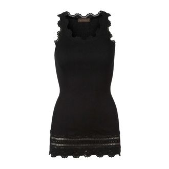 Rosemunde Top Sort Top de Mujer - Tops - Mujer - Negro - S
