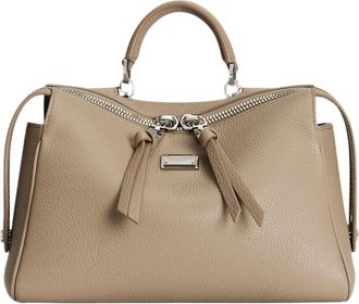 Dolce & Gabbana Vittoria Handtas - Dames - Handtassen - Beige - ONE Size - Katoen - Tassen