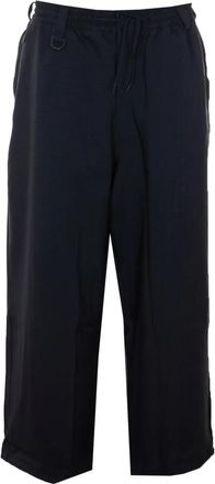 Yohji Yamamoto Elasticated Wide Track Trousers
