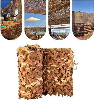 OEM Malla De Camuflaje - Litreve - Toldo Rectangular - Amarillo - 4x5m - Poli&eacute;ster
