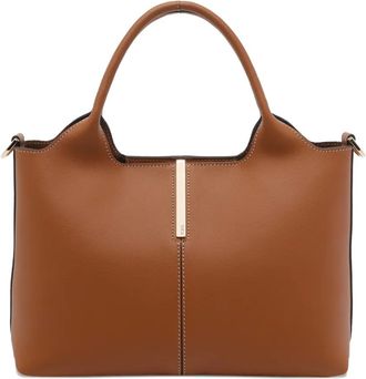Tod's Borsa tote con tracolla rimovibile - Marrone