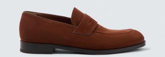 Ermenegildo Zegna Suede penny loafers