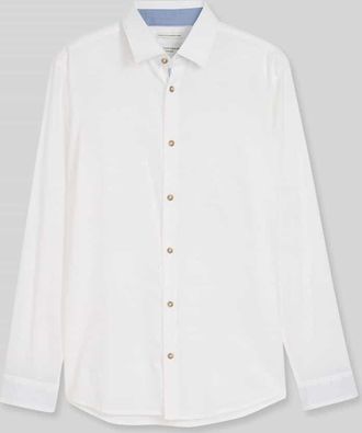 Tom Tailor Regular Fit Freizeithemd aus Leinen-Baumwolle-Mix in Weiss, Gr&ouml;&szlig;e XXXL
