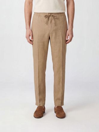 120% Lino Pantaloni con coulisse in misto lino