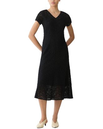 Lafayette 148 New York Embroidered Dress