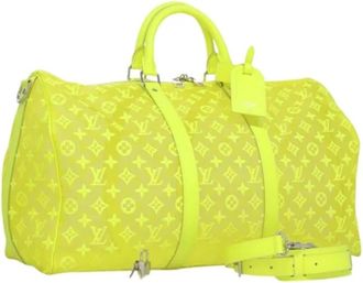 Louis Vuitton Pre-owned borse di tela Louis Vuitton - - Pre-owned - Donna - Giallo - ONE SIZE
