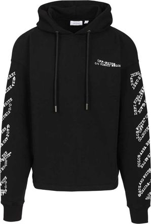 Off-white Type Arrow Hoodie - male - Off White - Hoodies - Black - XL - Sweatshirts & Hoodies