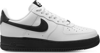 Nike Mens Air Force 1 Low 07 - Basketball Shoes White/Black Size 10.0