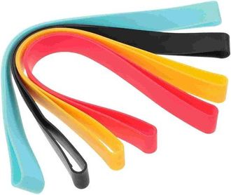 OEM Correas Para Toallas (4 Unidades) - Correas Para Sillas De Playa - Sujeta Toallas - Material Resistente - 295 X 18 Cm - Multicolor