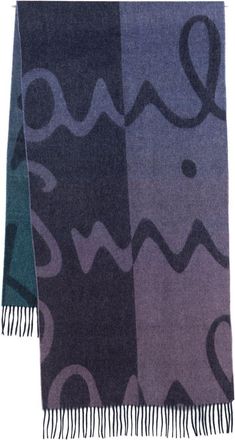 Paul Smith Wool And Cashmere Scarf-Donna