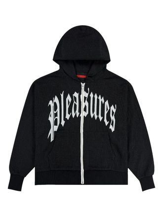 Pleasures Twitch hoodie - men - Rayon/Polyester - S - Black