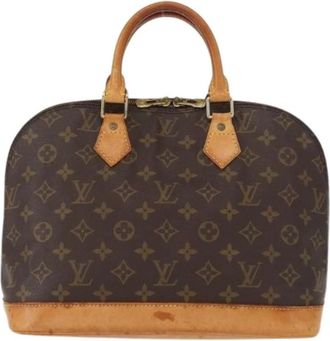 Louis Vuitton Pre-owned Handbags, female, Brown, Size: ONE SIZE Pre-owned Canvas Handbag