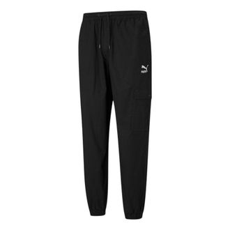 Puma Casual Sweatpants Black White 531361-01