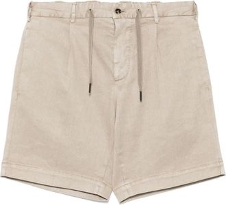 Dell'Oglio Shorts con pieghe - Toni neutri