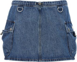 Coperni Denim Cargo Skirt
