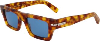 Ferragamo Blue Square Mens Sunglasses SF2034S 212 50