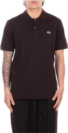 Lacoste Polo - Heren - Polos - Bruin - L - Katoen - Tops