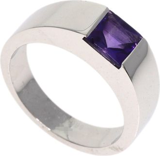 Cartier White Gold White Gold (18K) Band Ring (Pre-Owned)