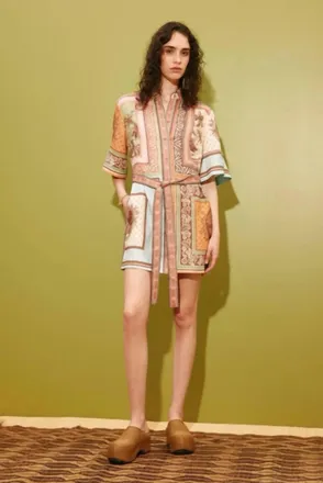 Alemais Alberta Mini Dress In Multi