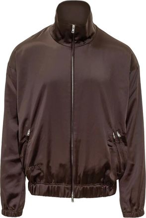 Yohji Yamamoto Satin Jacket - male - Y-3 - Bomber Jackets - Brown - S - Jackets