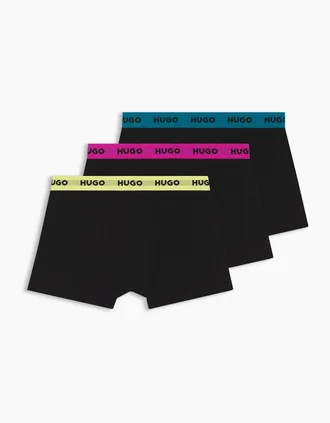 HUGO BOSS Mens Trnk Triplet Pk - Black - Size: 32/34/35