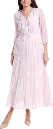 PESERICO Tiered Midi Dress