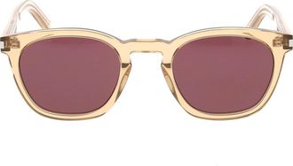 Saint Laurent SL 28 Zonnebrillen - unisex - Zonnebrillen - Geel - ONE Size - Accessoires