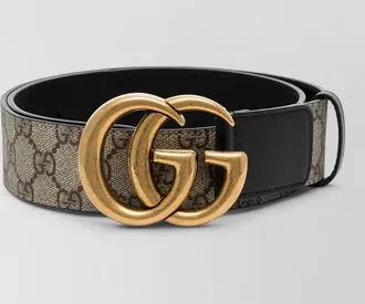 Gucci gg supreme marmont canvas belt monogram