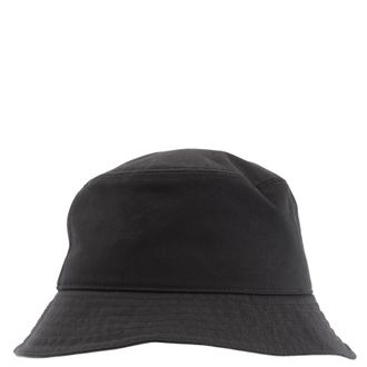 Burberry Reversible Check Bucket Hat, Size Medium