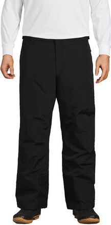 Lands End Squall Waterproof Insulated Snow Pants in Black at Nordstrom, Size 4X Big